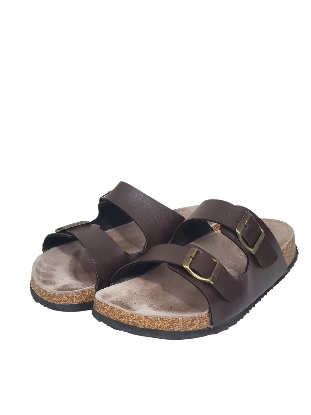 WTW Arizona Double-Strap Cork Footbed Men's Sandals Size 8